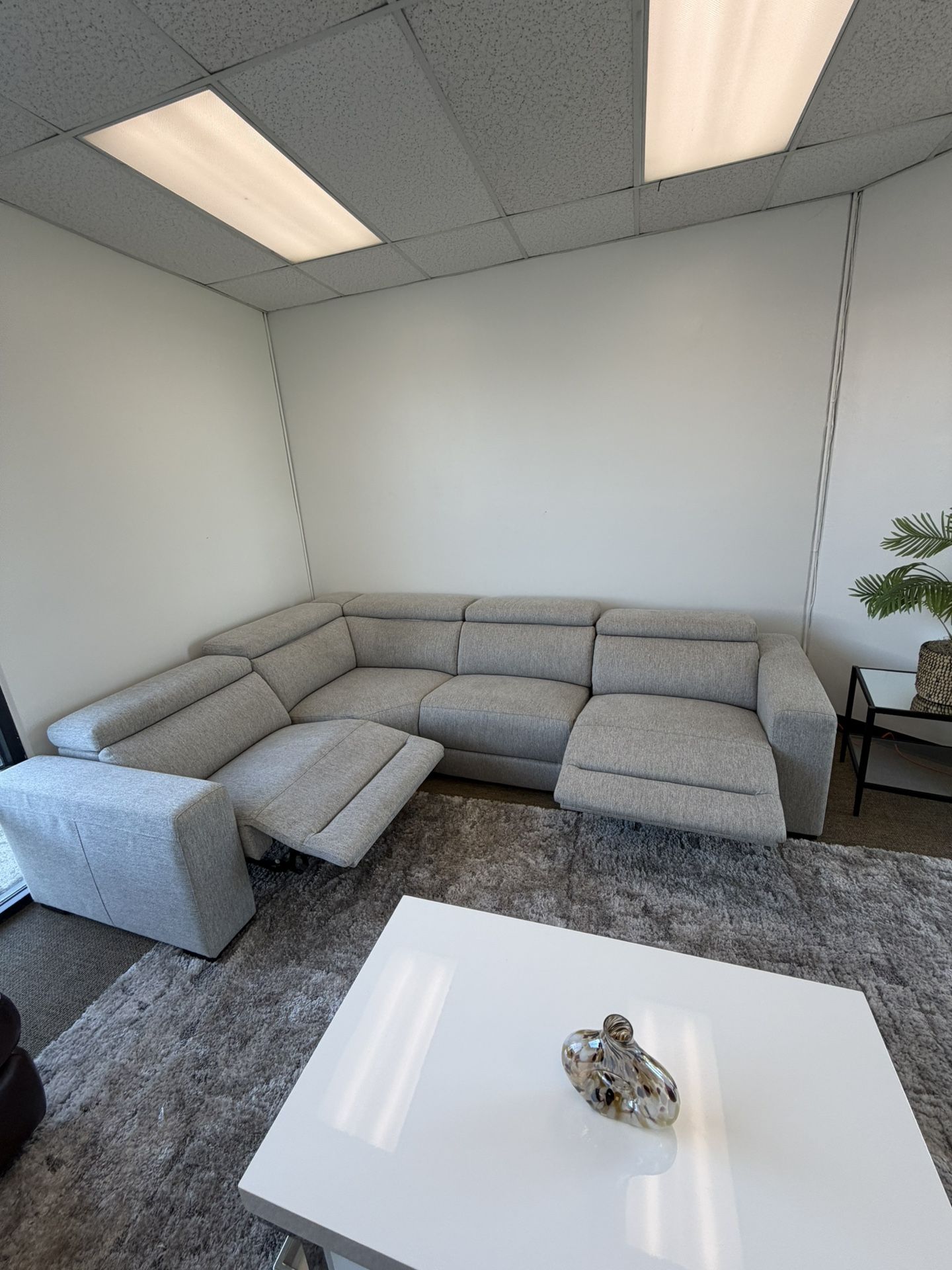 5Pc Fabric Sectional Sofa-Nevio