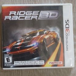 Ridge Racer 3D Nintendo 3DS **Authentic**