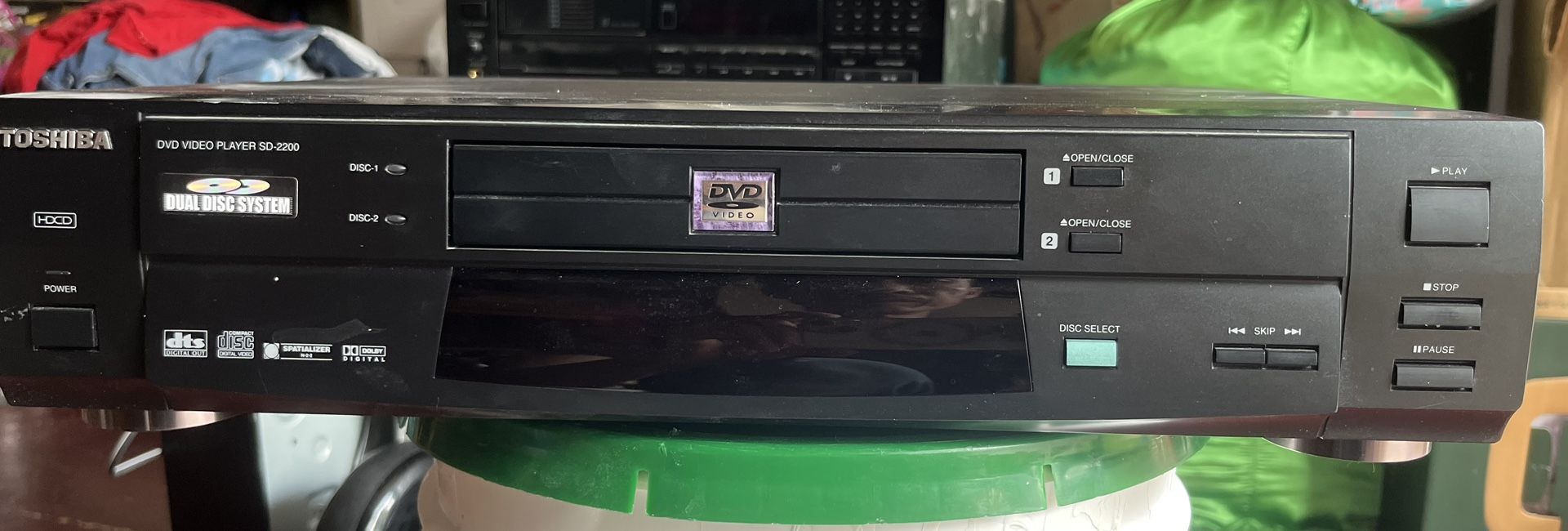 TOSHIBA DVD Video Player SD-2200