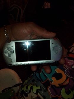 Sony PSP Handheld Gaming Console Silver