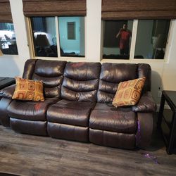 Recliner, Sofa, Coffee,  Table and Two End Tables