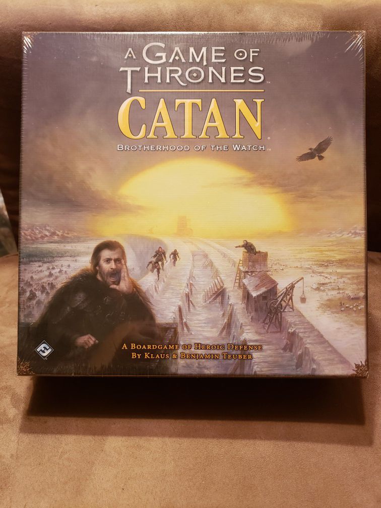 A Game Of Thrones Catan Brotherhood Of The Watch Boardgame