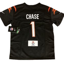 Cincinnati Bengals Jamarr Chase Kids Jersey 7-9Y