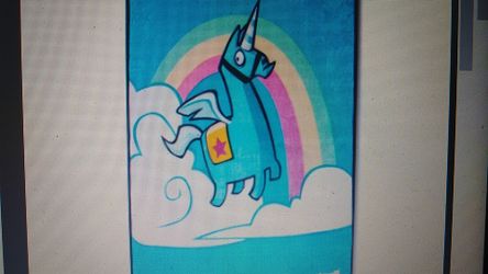 Fortnite 40"x60" Brite Unicorn Throw Blanket