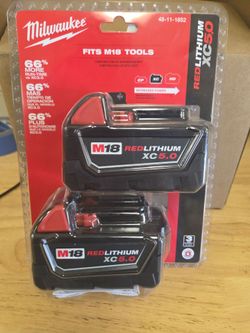 Milwaukee Li-Ion Batteries