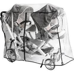 Double Stroller Rain Cover