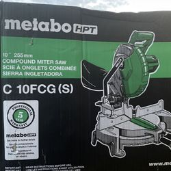 Metabo HPT 10" Compound Miter Saw 
