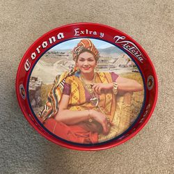 Corona Modelo Round Serving Tray