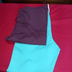 2 New Small Scrub Bottoms 