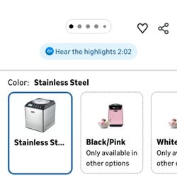 Ice Cream Maker Machine