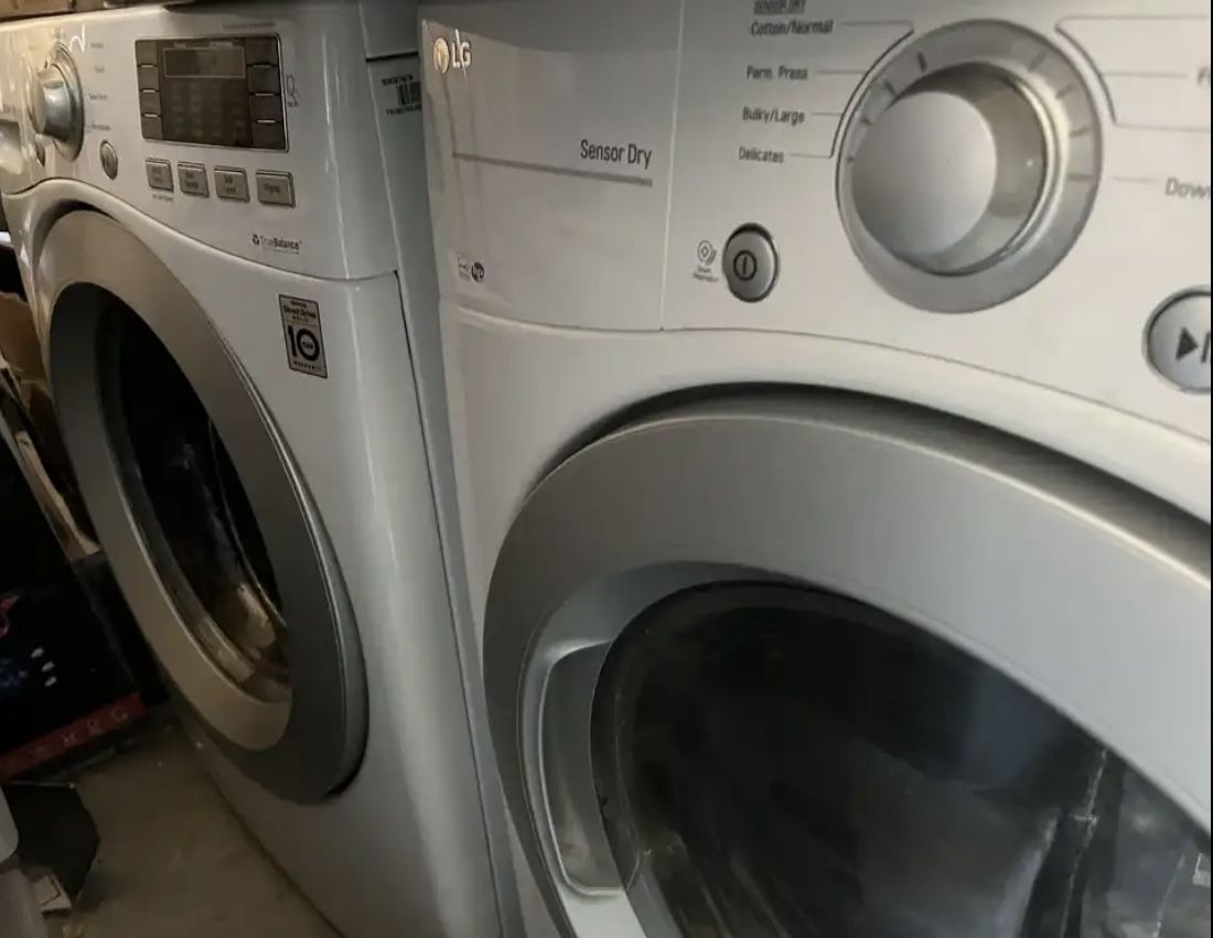 LG washer & dryer