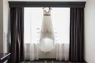 Beautiful wedding gown
