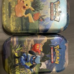 Pokemon Cards Tin Pack 