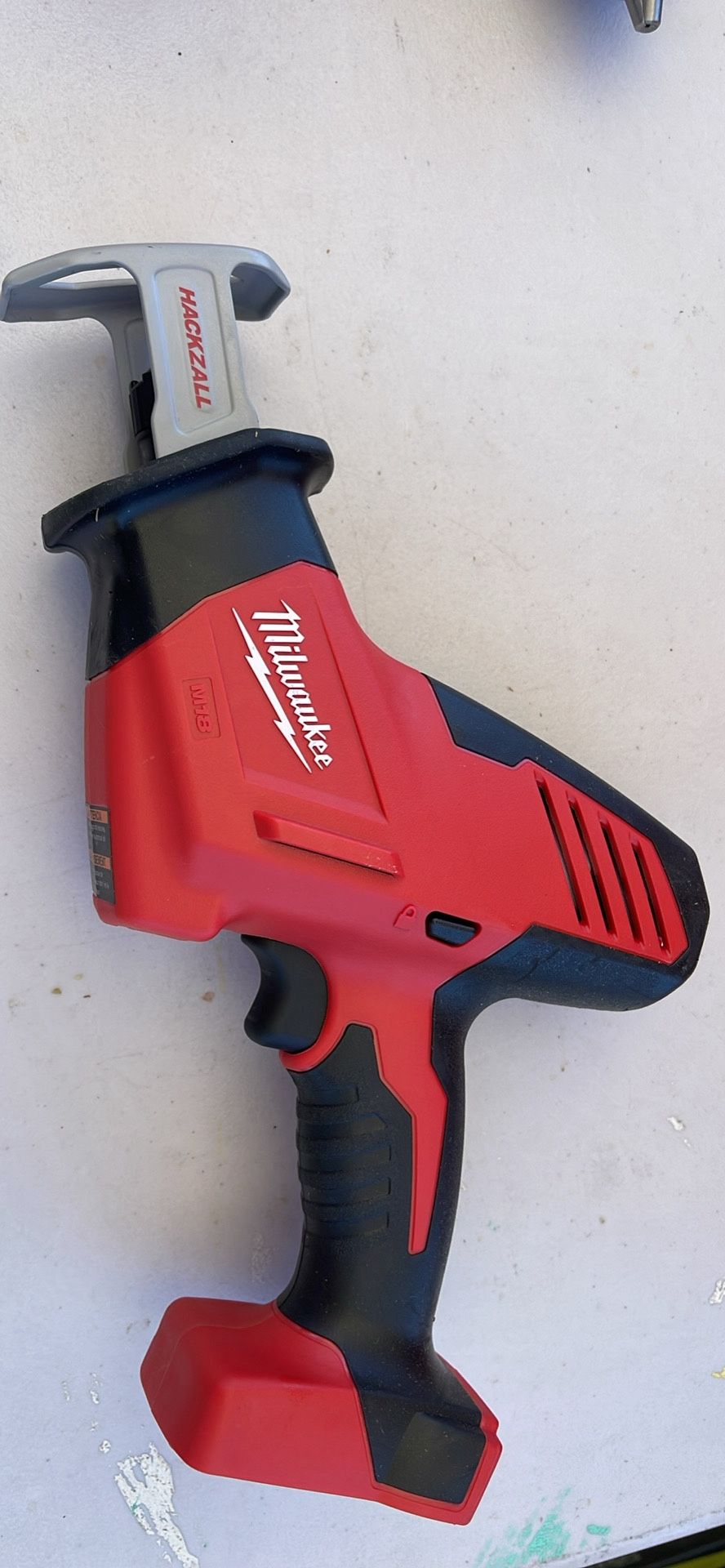 Milwaukee M18 Hackzall