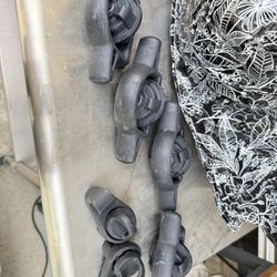 4 Tie Down Hooks For Trucks And 2 Hangers