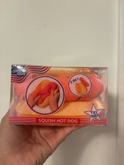 Sunny Days Squish Hot Dog Toy