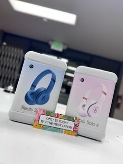 Beats Solo 4 Brand New Headphones - Only $1 Today Pay The Rest Later! 