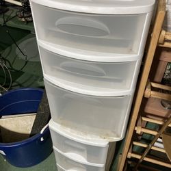 Two storage drawers