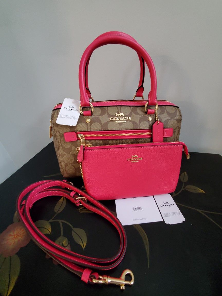 Rowan Satchel In Signature Canvas Set