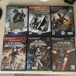 PS2 Games - Medal Of Honor Star Wars Battlefront