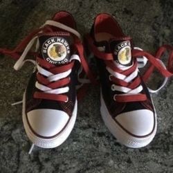 New Custom made Chicago Blackhawks shoes
