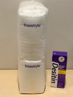 Freestyle Diapers & Diaper Rash cream BUNDLE
