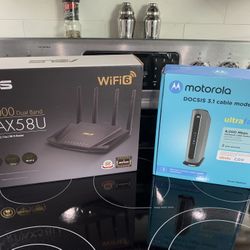 Cable Modem and Wireless Router 