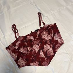 Floral Corset Top