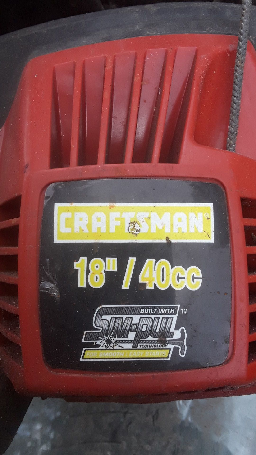 Craftsman chainsaw