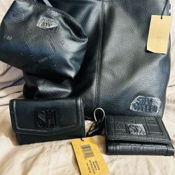 Steve Madden Purse With matching Bag And Wallets