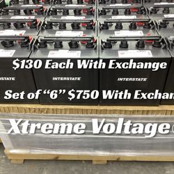 **⭐️⭐️8Volt/48Volt🔹🔹 Golf Cart Batteries⭐️⭐️**