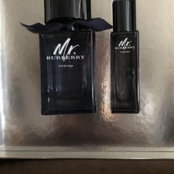 BURBERRY INDIGO SET 3.4 AND 1.0 OZ PERFUME BRAND NEW