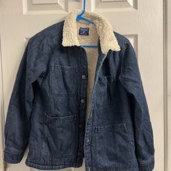 United By Blue Sherpa Lined Jean Jacket