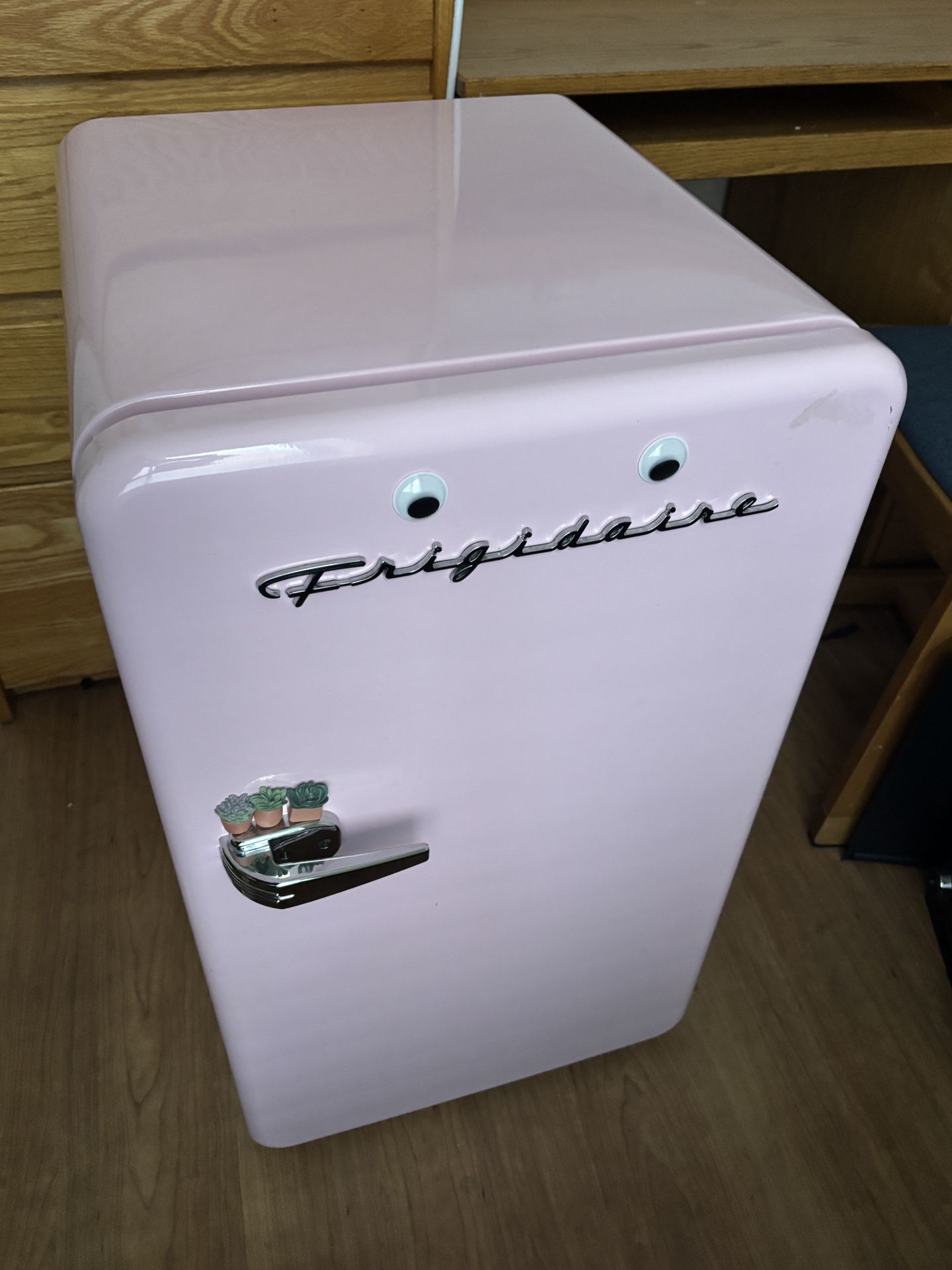 Pink Retro Mini Fridge (3.2 cu. ft. Frigidaire with freezer)