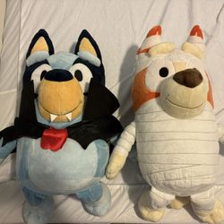 18” Jumbo Bluey Plushies (Set Of 3)