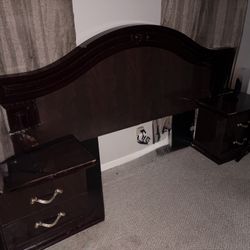 6 Pc cherrywood King size Bedroom Set