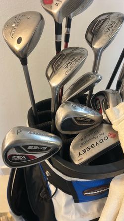 Mixed Golf Club Set with Bag