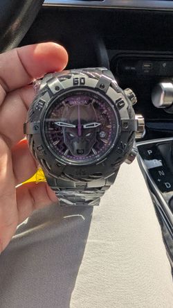 Invicta black panther watch