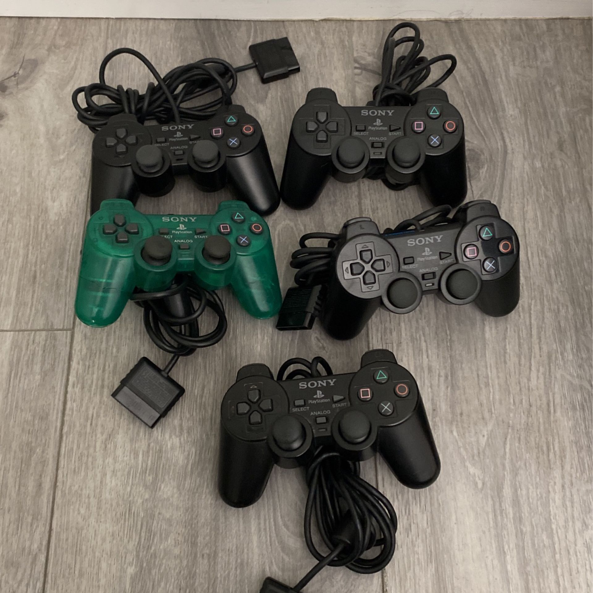 Ps2 Controllers For Parts Or Fix 
