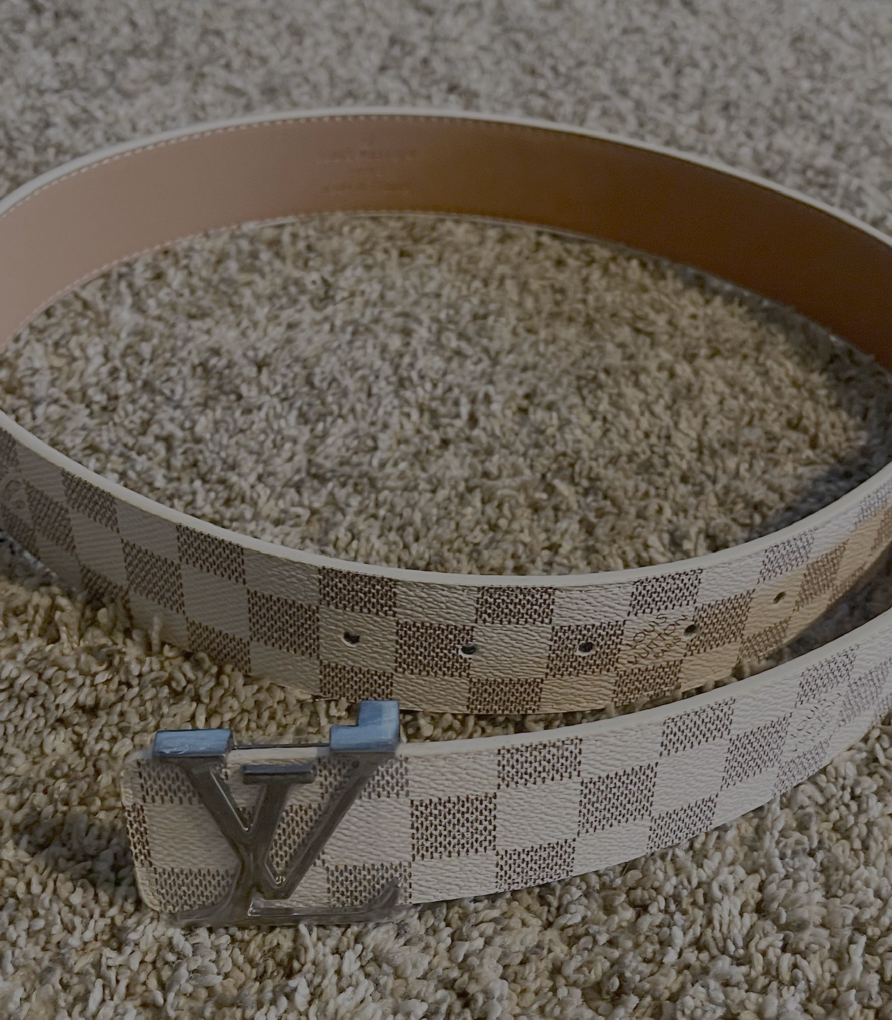 Designer Belt White