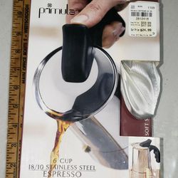 NEW IN BOX Primula Stainless Steel 6 Cup Espresso Maker