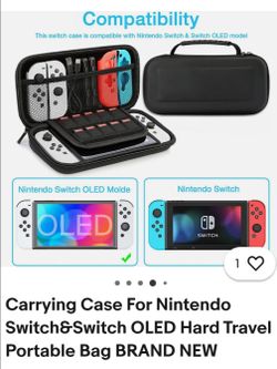 Nintendo switch carrying case