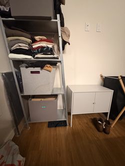 IKEA Metal Storage Shelving Unit