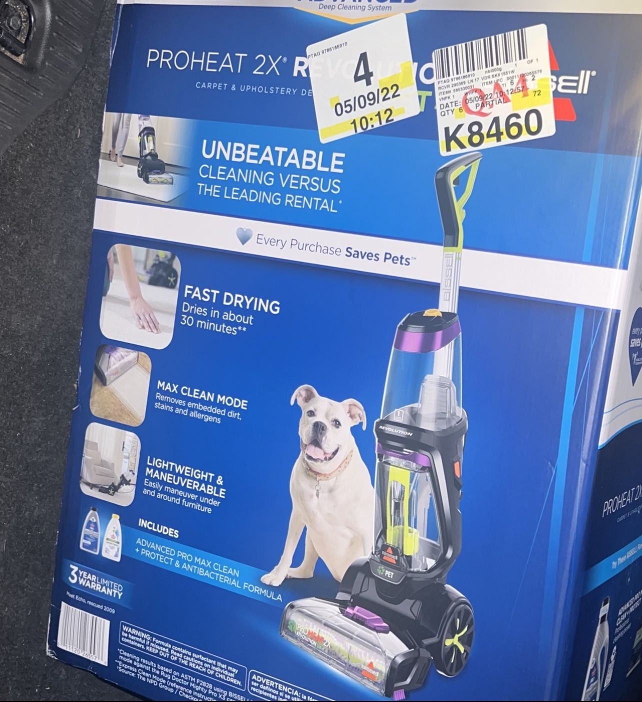 Bissell Revolution Pet Carpet Cleaner NEW IN BOX