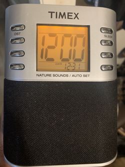 Timex clock radio nature sounds