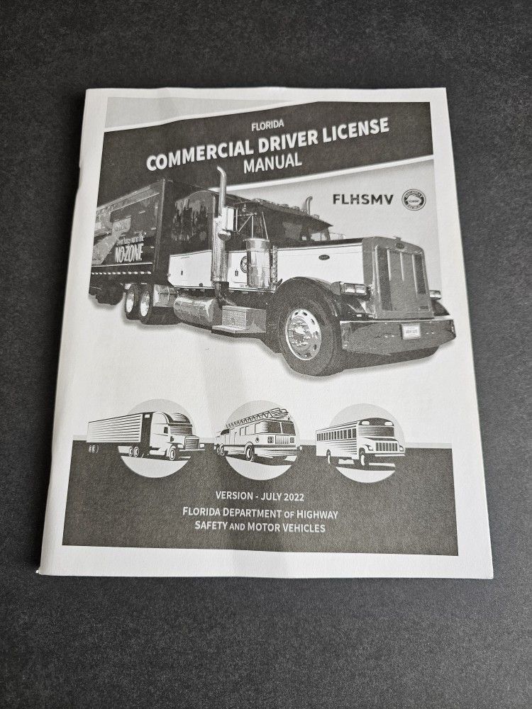 CDL Florida DMV Book - Oficial