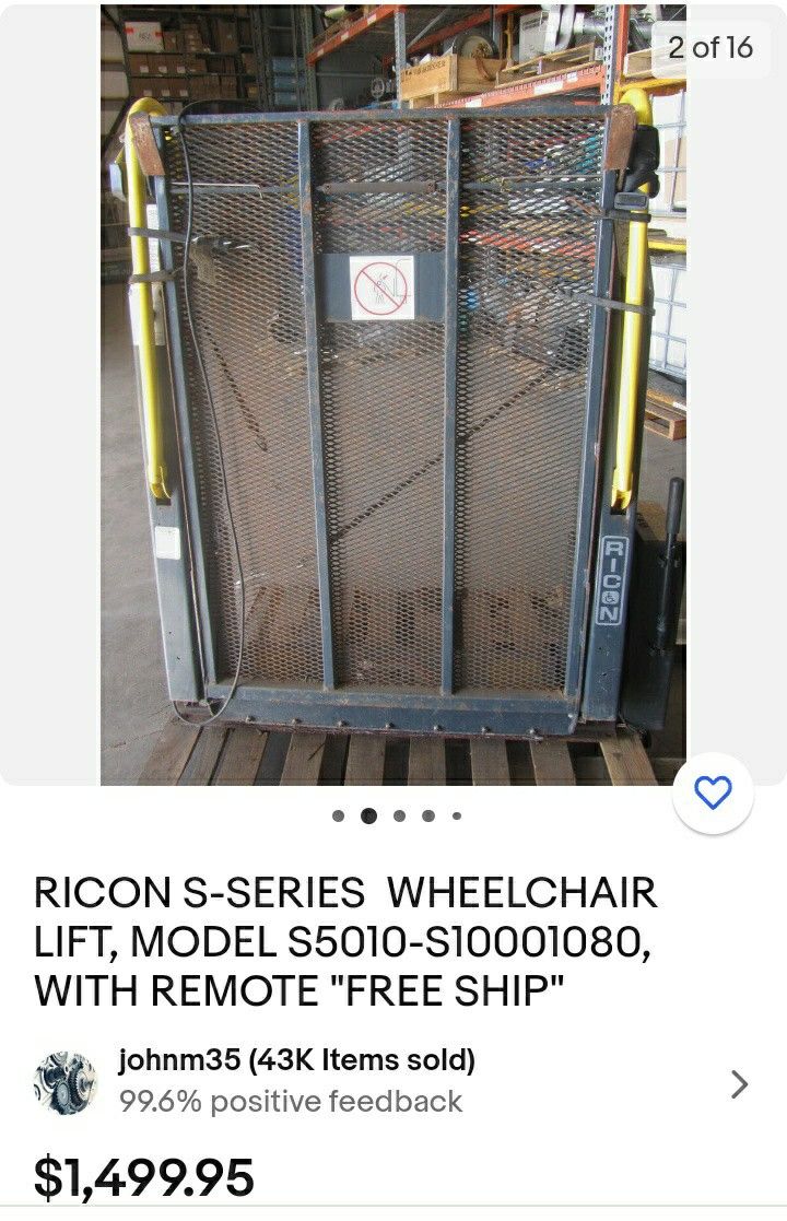 Ricon Wheelchair Lift