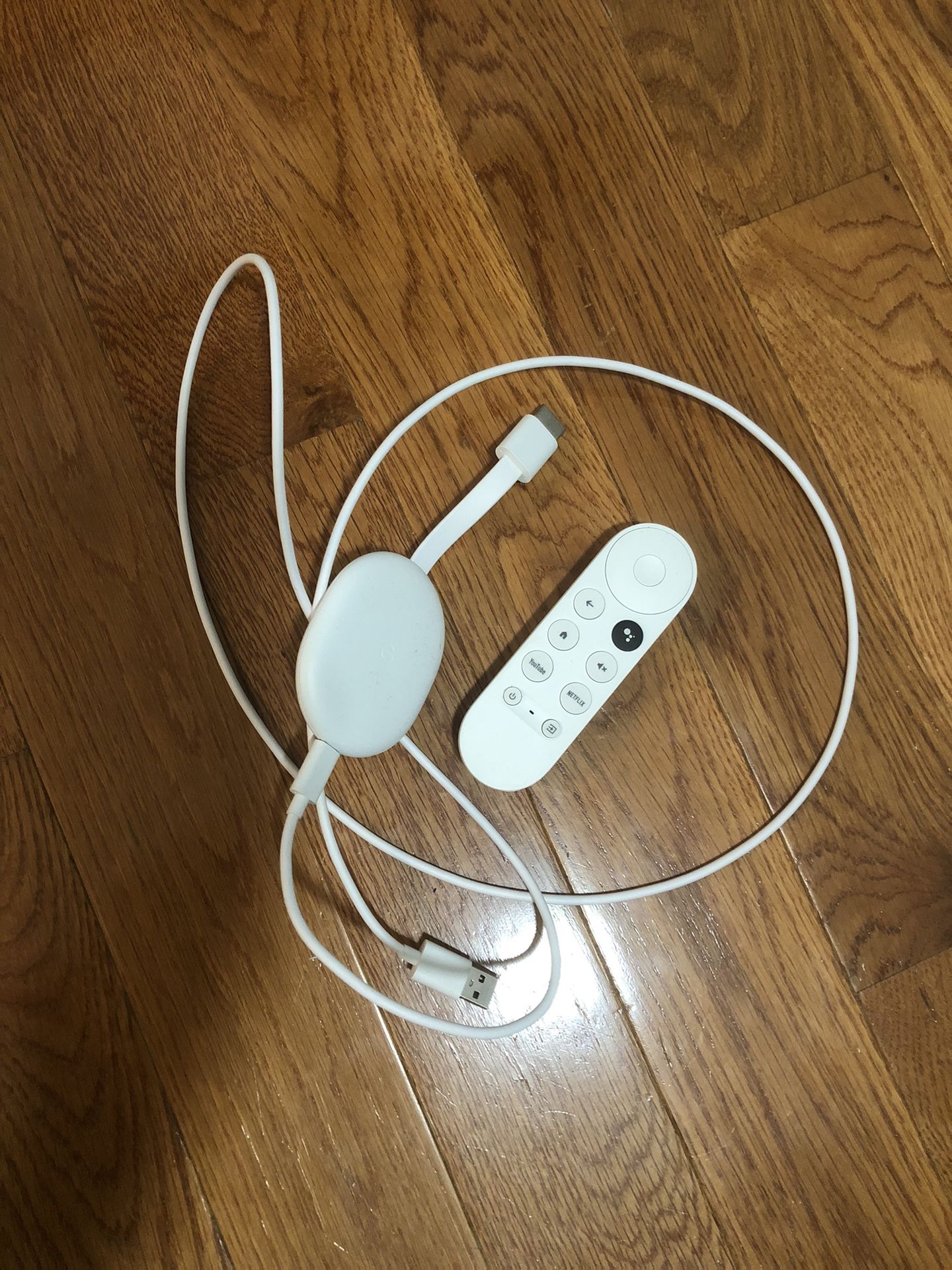 White Chromecast