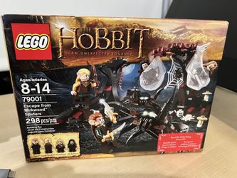 Lego Escape From Mirkwood Spiders Set 79001