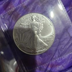 One Oz Silver Dollar Coin 2025